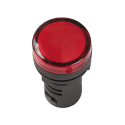 Лампа AD22DS(LED)матрица d22мм красный 24В AC/DC IEK