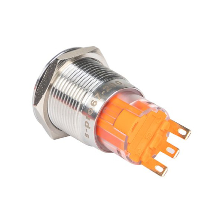 Кнопка S-Pro67 19 мм без фикс. без подсв. EKF PROxima