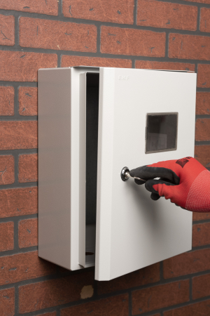 Щит учетный ЩУ-1/1-0 (395x310x165) (ЩУРН-1/12) IP54 EKF PROxima