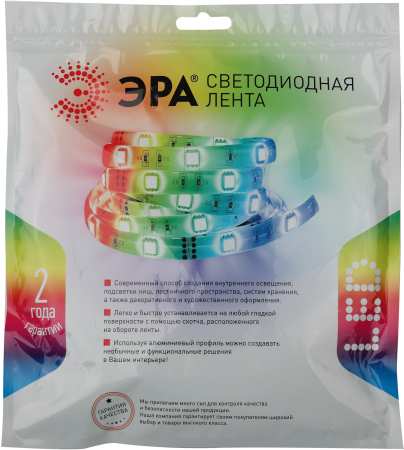 LS5050-14,4-60-24-65-RGB-5m  ЭРА Лента светодиодная LS5050-14,4-60-24-65-RGB-5m