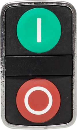 Исполнительный механизм кнопки XB4 "пуск-стоп"  плоский  возвратный без фиксации, с подсветкой EKF PROxima