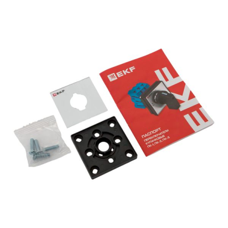 Переключатель кулачковый ПК-1-84 10А 4P для вольтметра (фазное напряжение) IP65 EKF