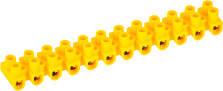 Зажим винтовой ЗВИ-5 н/г 1,5-4,0мм2 (2шт/блистер) желтые IEK