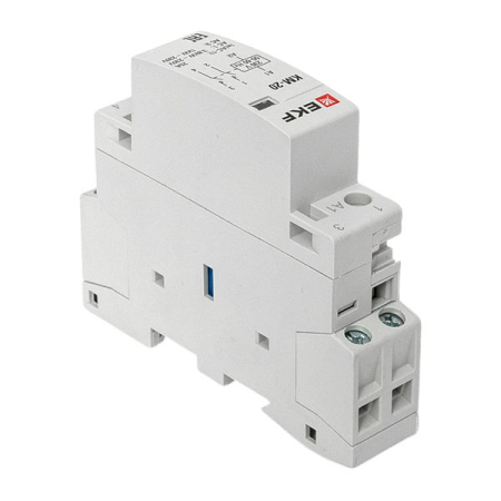 Контактор модульный КМ 20А 2NО (1 мод.) EKF PROxima