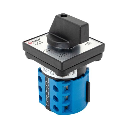 Переключатель кулачковый ПК-1-64 10А для вольтметра EKF PROxima