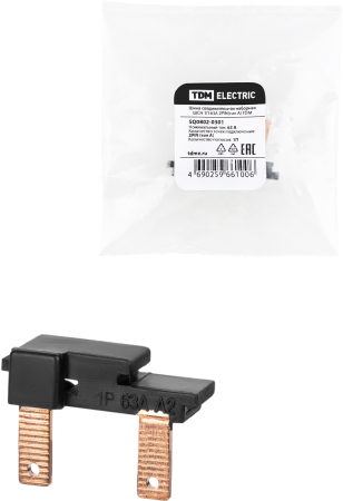 Шина соединительная наборная ШСН 1П 63А 2PIN(тип A) TDM