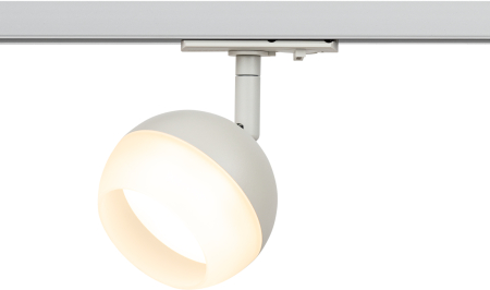 Трековый светильник однофазный ЭРА TR46 - GX53 WH под лампу GX53 белый