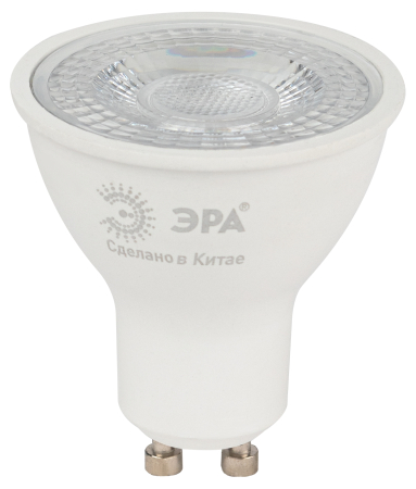 LED Lense MR16-8W-860-GU10  Лампочка светодиодная ЭРА STD LED Lense MR16-8W-860-GU10 GU10 8Вт линзованная софит холодный белый свет