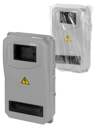 ЩУРН-П-1ф/3ф-10 (494х300х135)  пластик IP54 TDM