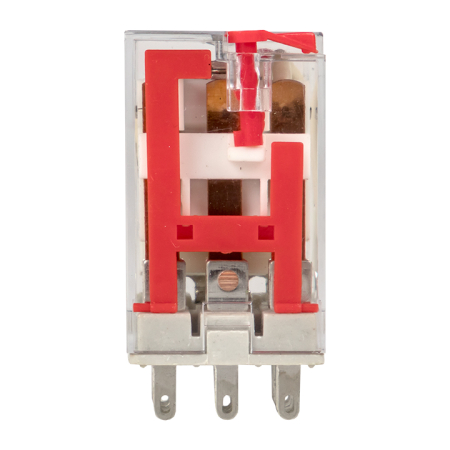 Реле промежуточное с кнопкой и мех. Индикацией RPAt 22/3 10A 230В AC EKF AVERES