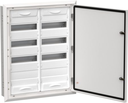 TITAN 5 Корпус мет. ЩРв-96 (2х48) 755х625х130 IP31 бел IEK