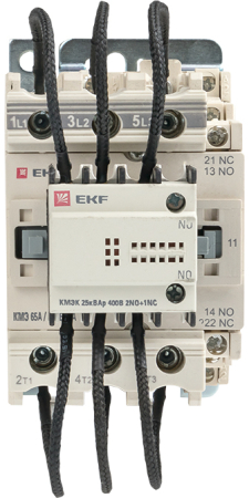 Контактор для конденсатора КМЭК 25квар 400В 2NО+1NC EKF PROxima