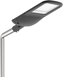 Светодиодный светильник "ВАРТОН" уличный Tornado 120 Вт крепление на консоль 5000К черный RAL9005