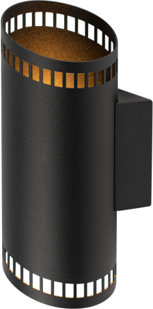 WL51 BK  Светильник настенный ЭРА WL51 BK G9 40Вт IP20 черный