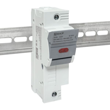 Предохранитель-разъединитель DF 22х58 1Р (тип ПВЦ)  EKF