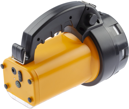 Фонарь PA-601  ЭРА прожектор АЛЬФА [19xLED + 24xLED, литий 3Ач, ЗУ 220V+12V, карт]