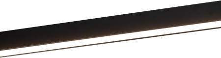 Магнитный трековый светильник ЭРА TRM20-1-90-20W3K-B для системы NOVA 90см 48V 20Вт 3000К заливающий свет черный