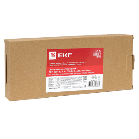 Светильник светодиодный консольный ДКУ-9001-Ш 30Вт 5000К IP65 EKF PROxima