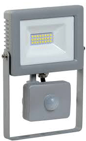 Прожектор СДО 07-20Д светодиодный серый с ДД IP44 IEK