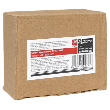 Катушка управления КТ-6033 380В EKF PROxima