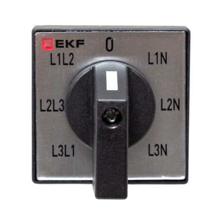 Переключатель кулачковый ПК-1-64 10А для вольтметра EKF PROxima