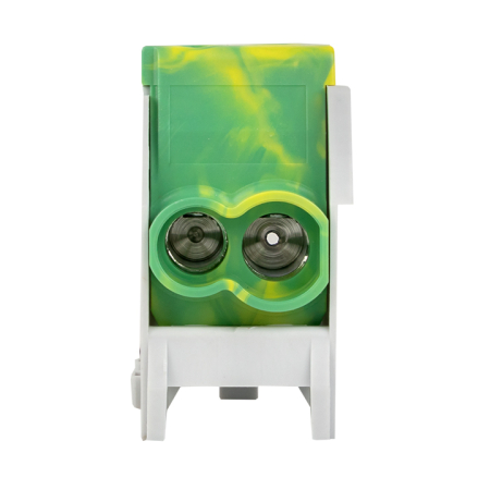 Клемма распределительная КСР с двойным винтом 2x35/2x25 желто-зеленая EKF PROxima