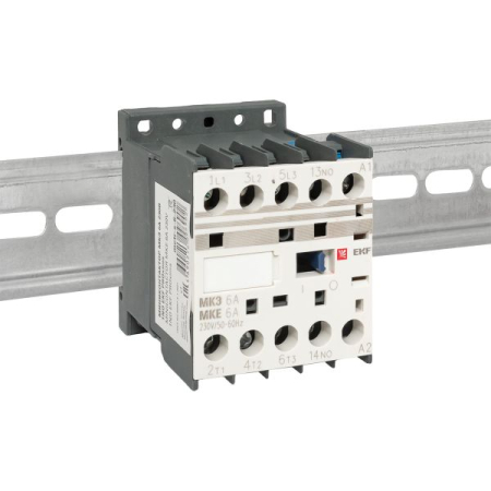 Миниконтактор МКЭ  6А 230В 1NO EKF PROxima