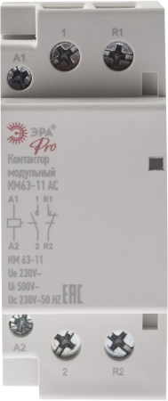 Контактор модульный ЭРА PRO NO-902-297 КМ63-11 AC