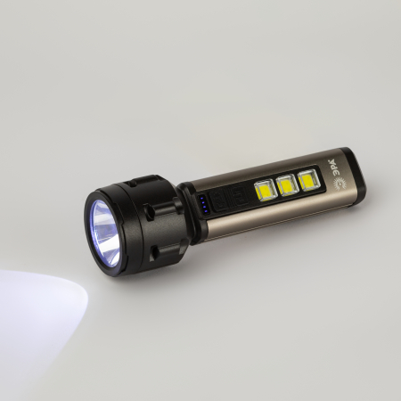 UA-601  Светодиодный фонарь ЭРА UA-601 Прометей ручной аккумуляторный 5W