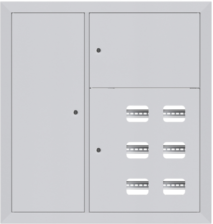 Щит этажный 6 кв. слаботочка слева (1000х950х150) EKF PROxima