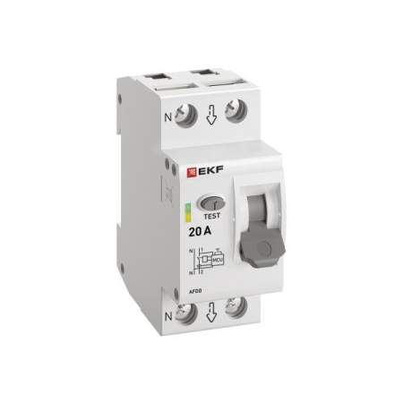 Устройство защиты от дугового пробоя (УЗДП) 2P 20А EKF PROxima