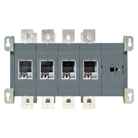 Рубильник 630A 4P реверсивный без рукоятки управления TwinBlock EKF