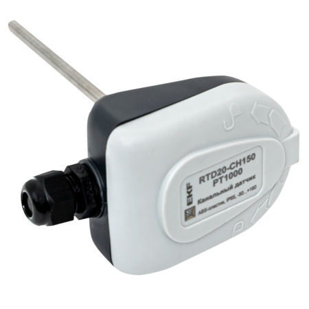 Канальный датчик температуры 150 мм EKF RTD20-CH150-PT1000