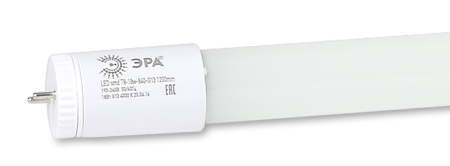 Лампа светодиодная Эра LED T8-20W-840-G13-1200mm (диод,трубка стекл,20Вт,нейтр,пов. G13)