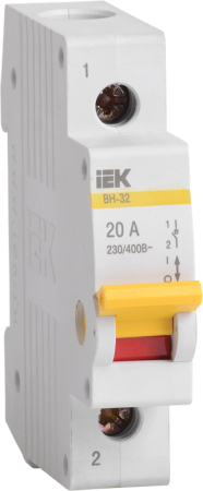 Выключатель нагрузки (мини-рубильник) ВН-32 1Р 25А IEK