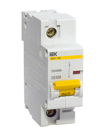 Авт. выкл. ВА47-100 1Р 50А 10 кА х-ка С IEK