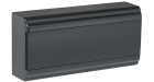 Корпус модульный пл. нав. ЩРН-П-18 PRIME черный IP41 IEK