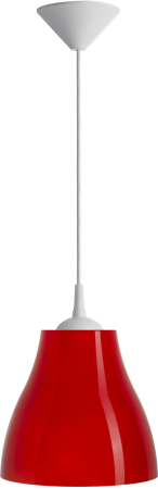 Светильник НСБ 21-60-142 УХЛ4 "Melodi mini" красный, шнур белый TDM