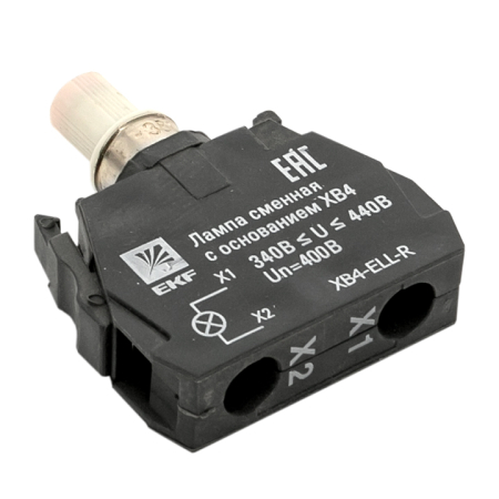 Лампа сменная c основанием XB4 красная 400В EKF PROxima
