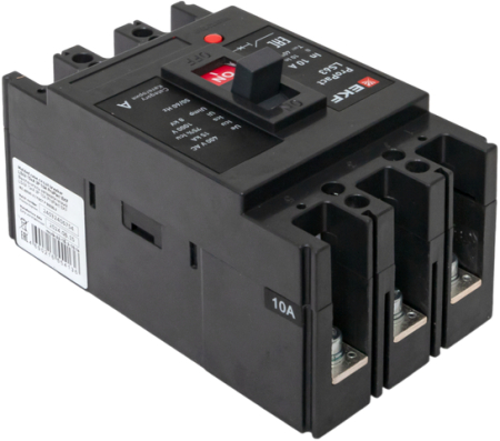 Автоматический выключатель LS63 15кА 3P 10А ProPact EKF