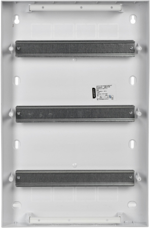 Корпус пластиковый ЩРН-П-36 черн. прозр. дверь IP41 GENERICA