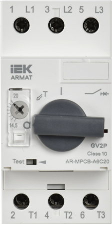ARMAT Авт. выкл. защиты двигателя A6 GV2P 14,5-20А IEK