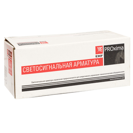 Исполнительный механизм кнопки XB4 черный выпирающая  возвратный без фиксации, без подсветки EKF PROxima