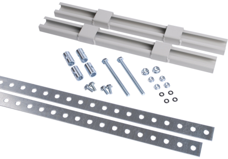 К-т крепления металлокорпуса к столбу монтажной полосой IEK