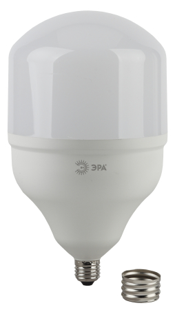 Лампы СВЕТОДИОДНЫЕ POWER LED POWER T160-65W-4000-E27/E40  ЭРА (диод, колокол, 65Вт, нейтр, E27/E40)