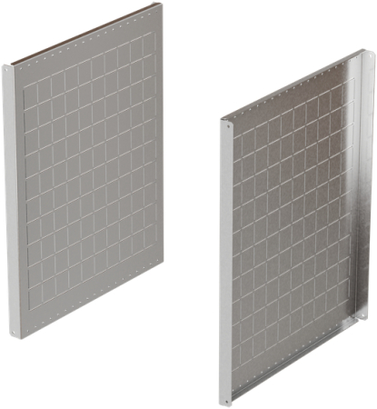 Панели боковые для секционирования В600 Г600 мм (2 шт) EKF AleSta