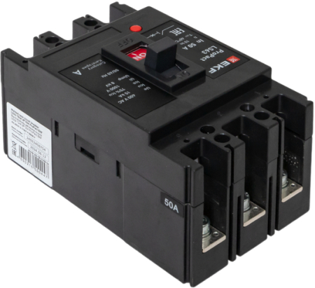 Автоматический выключатель LS63 15кА 3P 50А ProPact EKF