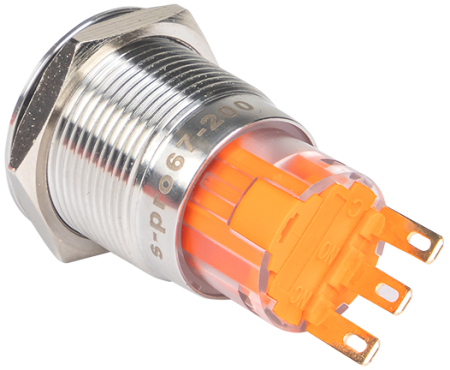Кнопка S-Pro67 19 мм без фикс. без подсв. EKF PROxima