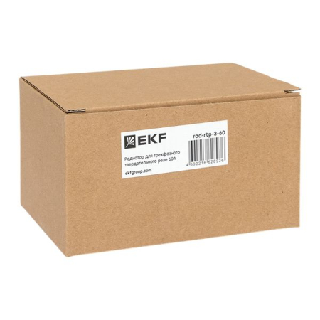 Радиатор для трехфазного твердотельного реле 60А EKF