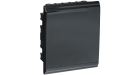 Корпус модульный пл. встр. ЩРВ-П-24 PRIME черный IP41 IEK